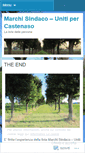 Mobile Screenshot of marchisindaco.wordpress.com
