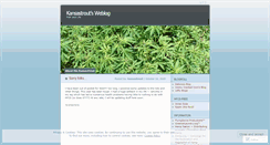Desktop Screenshot of kansastrout.wordpress.com