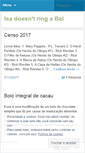 Mobile Screenshot of isadoesntringabel.wordpress.com