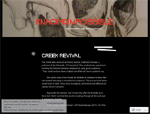 Tablet Screenshot of knack4dimpossible.wordpress.com