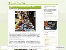 Tablet Screenshot of kctomatotimes.wordpress.com