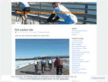 Tablet Screenshot of greatnortherncyclingclub.wordpress.com