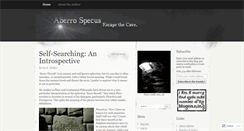 Desktop Screenshot of aberrospecus.wordpress.com