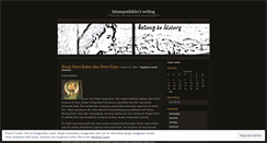 Desktop Screenshot of hitamputihkita.wordpress.com