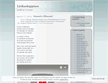 Tablet Screenshot of lirikashqiptare.wordpress.com