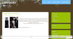 Desktop Screenshot of esenciados.wordpress.com