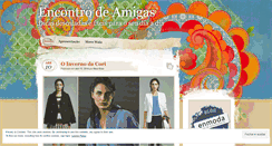Desktop Screenshot of encontrodeamigas.wordpress.com