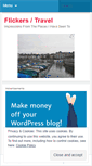 Mobile Screenshot of flickerstravel.wordpress.com