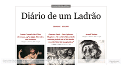Desktop Screenshot of diariodeumladrao.wordpress.com