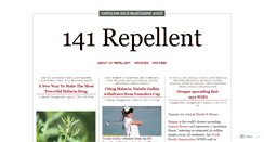Desktop Screenshot of 141repellent.wordpress.com