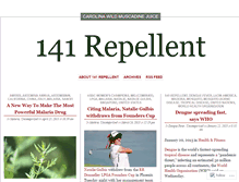 Tablet Screenshot of 141repellent.wordpress.com