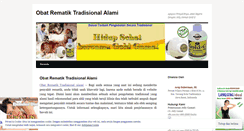 Desktop Screenshot of obatrematiktradisional94.wordpress.com