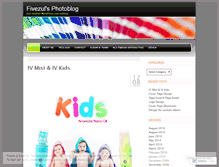 Tablet Screenshot of fivezul.wordpress.com