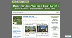 Desktop Screenshot of birminghamalabamarealestate.wordpress.com