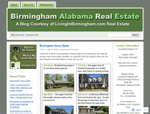 Tablet Screenshot of birminghamalabamarealestate.wordpress.com