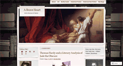 Desktop Screenshot of braveheart1305.wordpress.com