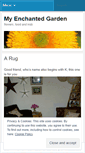 Mobile Screenshot of myenchantedgarden.wordpress.com