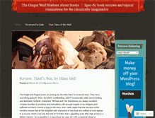 Tablet Screenshot of booksforwaifs.wordpress.com