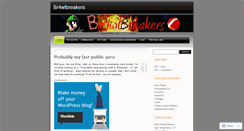 Desktop Screenshot of br4wlbreakers.wordpress.com