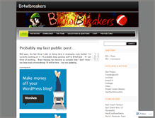 Tablet Screenshot of br4wlbreakers.wordpress.com