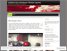 Tablet Screenshot of dongomma.wordpress.com