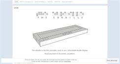 Desktop Screenshot of ebraille.wordpress.com