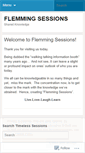 Mobile Screenshot of flemmingsessions.wordpress.com