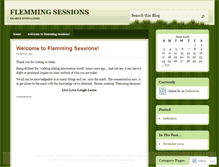 Tablet Screenshot of flemmingsessions.wordpress.com