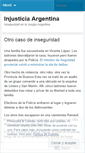 Mobile Screenshot of injusticiargentina.wordpress.com