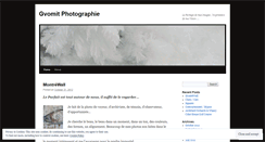 Desktop Screenshot of gvomit.wordpress.com