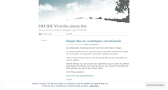 Desktop Screenshot of edruide.wordpress.com