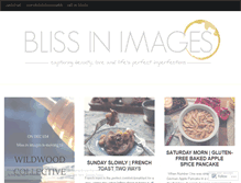 Tablet Screenshot of blissinimages.wordpress.com