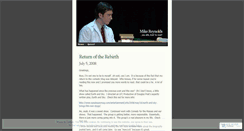 Desktop Screenshot of mikerowfone.wordpress.com