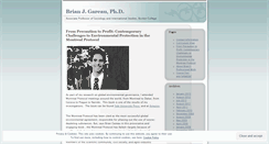 Desktop Screenshot of bgareau.wordpress.com