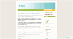 Desktop Screenshot of cellstrat.wordpress.com