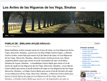 Tablet Screenshot of losavilesdelashiguerasdelosvega.wordpress.com