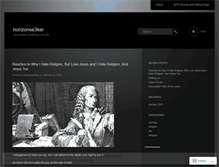 Tablet Screenshot of horizonse3ker.wordpress.com
