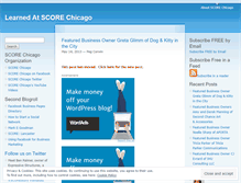 Tablet Screenshot of learnedatscore.wordpress.com