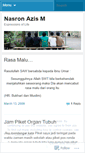 Mobile Screenshot of naazmu.wordpress.com