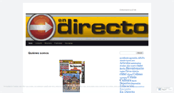 Desktop Screenshot of endirectomx.wordpress.com