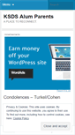 Mobile Screenshot of ksdsalumparents.wordpress.com