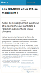 Mobile Screenshot of biatossenlutte.wordpress.com