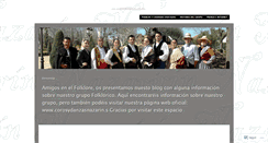 Desktop Screenshot of corosydanzasnazarin.wordpress.com