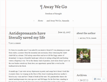 Tablet Screenshot of aoawaywego.wordpress.com