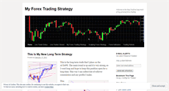 Desktop Screenshot of myforextradingstrategy.wordpress.com