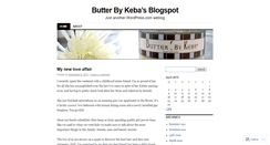 Desktop Screenshot of butterbykeba.wordpress.com