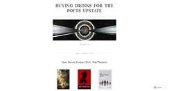 Desktop Screenshot of buyingdrinksforthepoetsupstate.wordpress.com