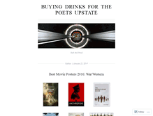 Tablet Screenshot of buyingdrinksforthepoetsupstate.wordpress.com