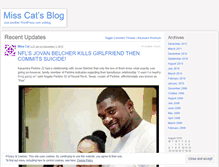 Tablet Screenshot of misscat31.wordpress.com