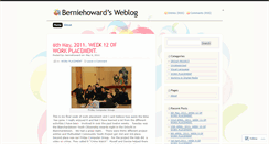 Desktop Screenshot of berniehoward.wordpress.com